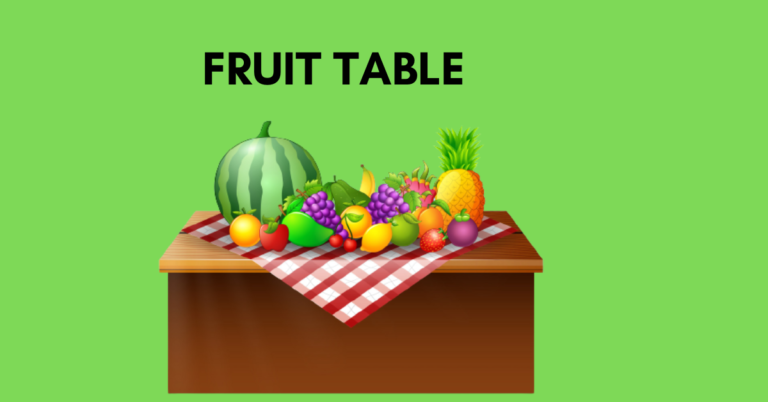 Fruit Table: Tips And Tricks For An Worthy Wedding Display