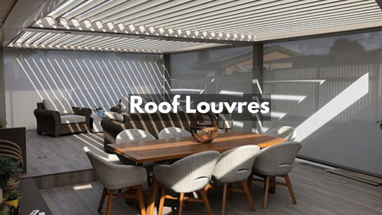 Roof Louvres: The Art of Transforming Outdoor Spaces